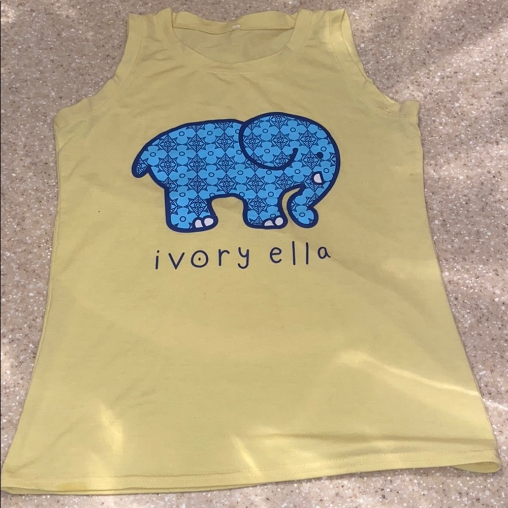 Ivory Ella yellow tank